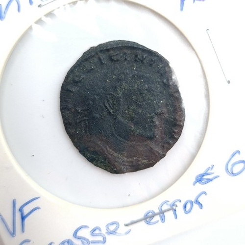 751 - An ancient Roman Licinius I 312-313 AD coin, very fine. More pics to follow.