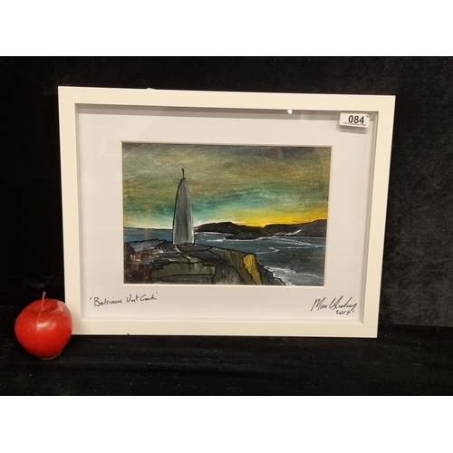 84 - A fabulous original oil on canvas painting titled 