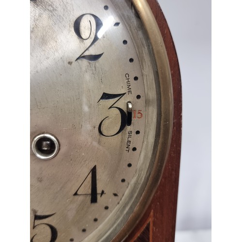 A handsome and large Junghans Wurttemberg 8 day mantle clock with