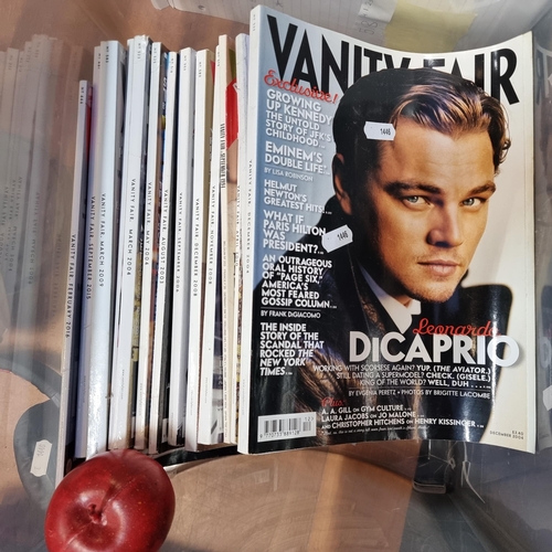 360 - A large number of Vanity Fair magazines dating from as early as the 1990's. Would be good for celebr... 