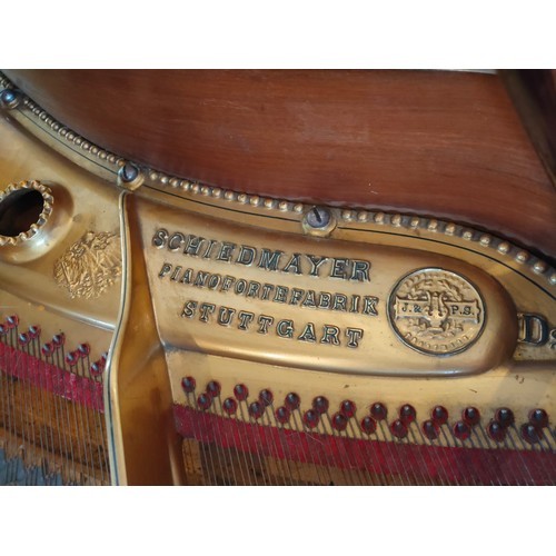 622 - Star Lot: A fabulous vintage German made 3/4 size grand piano by Schiedmayer, fomerly J & P Schiedma... 