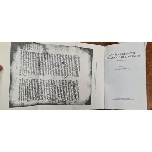 204 - A hardback edition of 'Annála Connacht/The Annals of Connacht (A.D. 1224-1544)' edited by A. Martin ... 