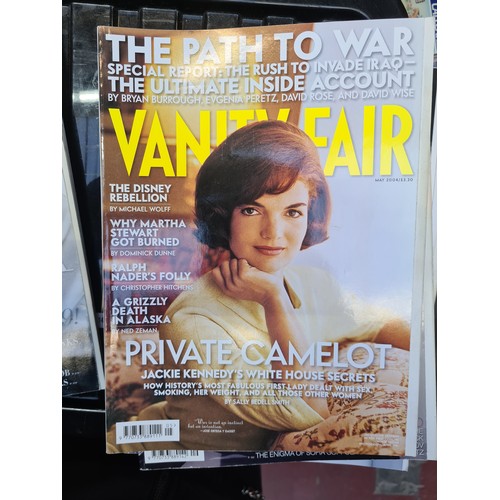 360 - A large number of Vanity Fair magazines dating from as early as the 1990's. Would be good for celebr... 