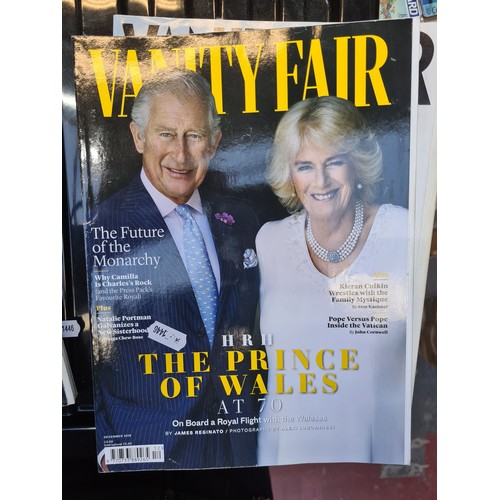 360 - A large number of Vanity Fair magazines dating from as early as the 1990's. Would be good for celebr... 