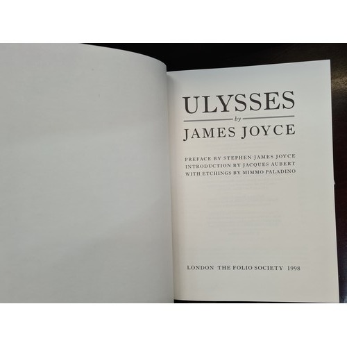 439 - An absolutely gorgeous Folio Society hardback edition of the iconic Ulysses by James Joyce. Publishe... 