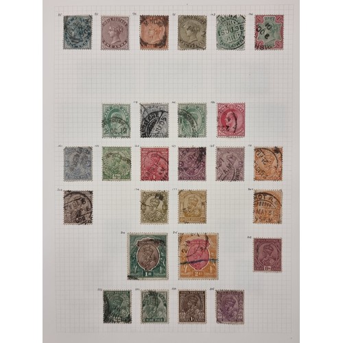 23 - STAR LOT : One of the nicest stamp albums we have had. Super UK collection with lots of Victorian In... 