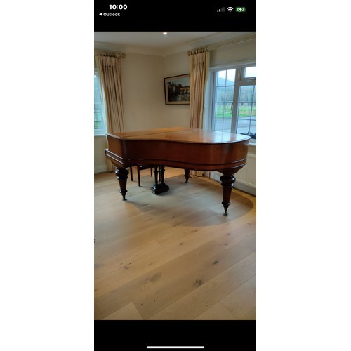 622 - Star Lot: A fabulous vintage German made 3/4 size grand piano by Schiedmayer, fomerly J & P Schiedma... 