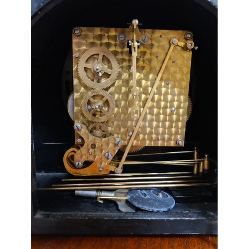 A vintage British made Smiths Enfield mantle clock with
