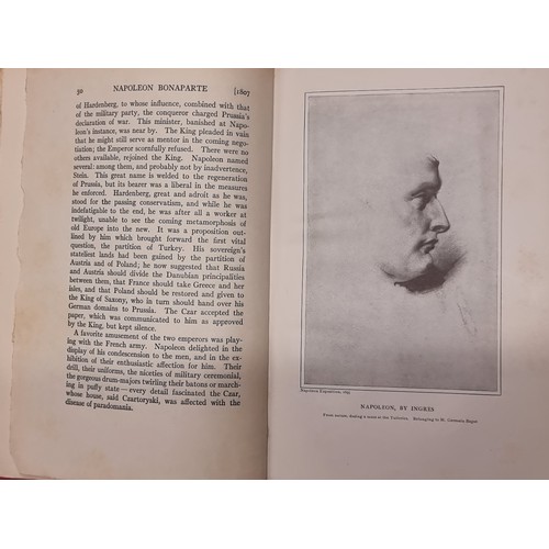 229 - Two hardback books including a 1911 edition of 'The Life of Napoleon Bonaparte' by William Milligan ... 