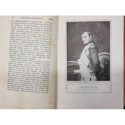 229 - Two hardback books including a 1911 edition of 'The Life of Napoleon Bonaparte' by William Milligan ... 