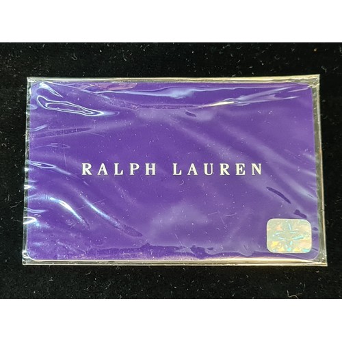 116 - Star Lot : A stunning Ralph Lauren structured black leather 