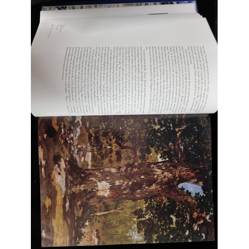 280 - A very large four volume hardback compendium of Monet compiled by Daniel Wildenstein and published b... 