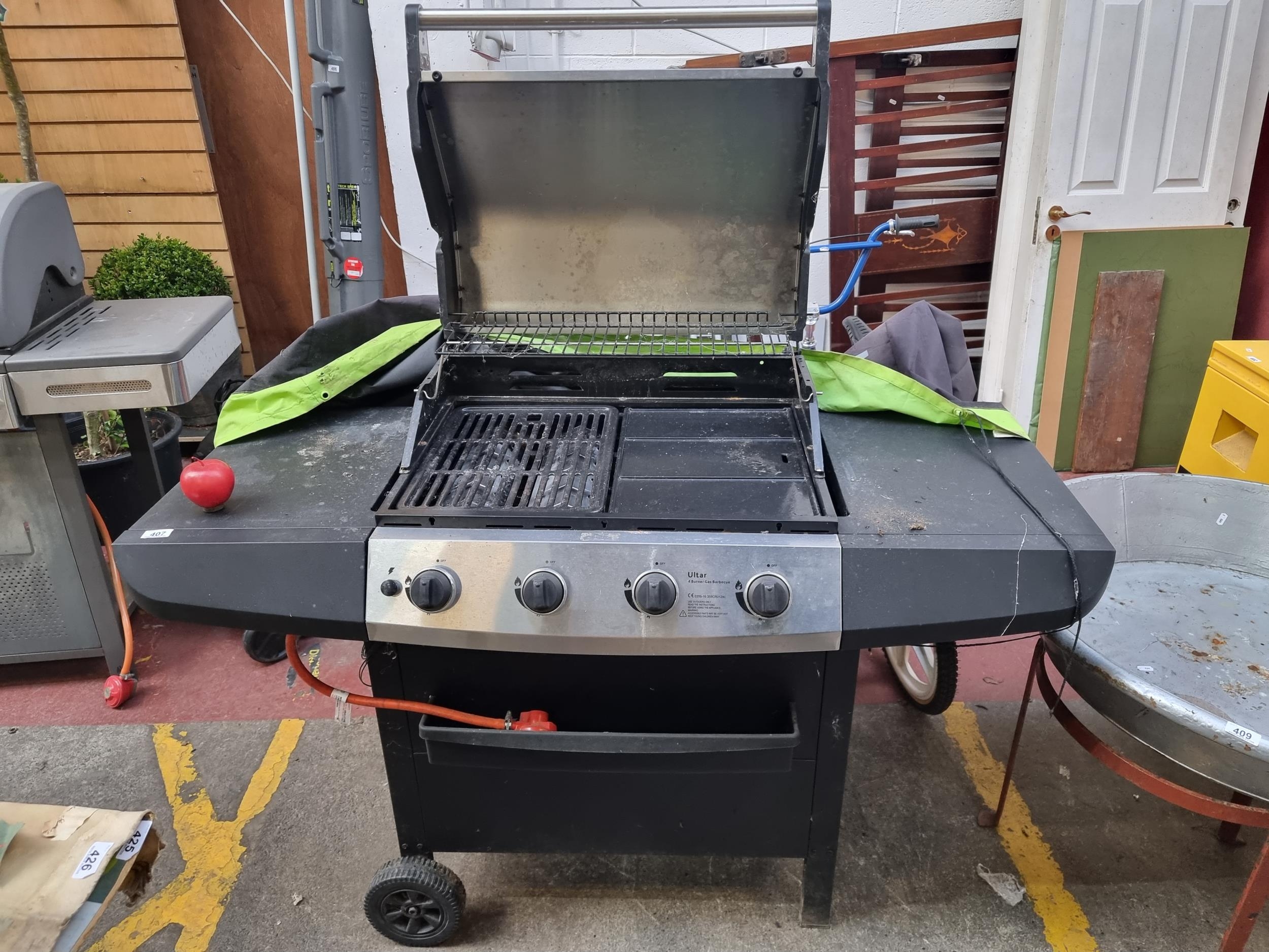 Ultar 4 clearance burner gas barbecue