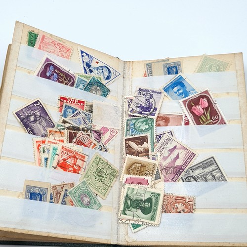 55 - A large collection of assorted World stamps. All mounted and organised in protective wallets. A larg... 