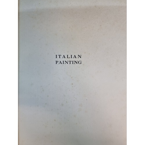 178 - A hardback vintage book titled Italian Painting by authors P.G. Konody and R.H. Wilenski. Published ... 