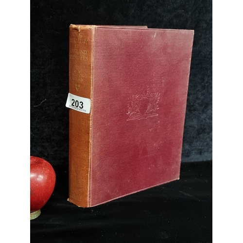 203 - A first edition hardback copy of 
