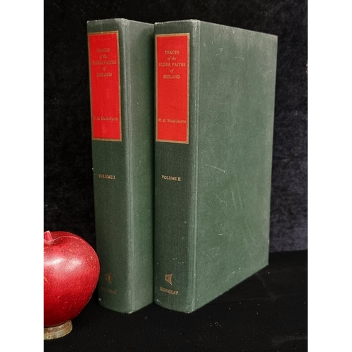 210 - Two vintage hardback books comprising of volume I and II of 'Traces of the Elder Faiths of Ireland' ... 