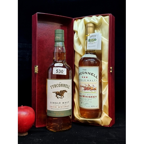 530 - Star Lot : Two sealed bottles of Tyrconnell Irish Whiskey. Including a fabulous bottle of Limited Ed... 