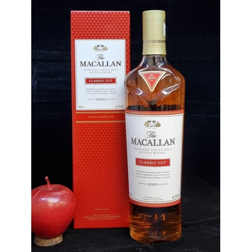 544 - A sealed bottle of 2020 The Macallan Highland Single Malt Scotch Whisky. A Classic Cut and Limited E... 