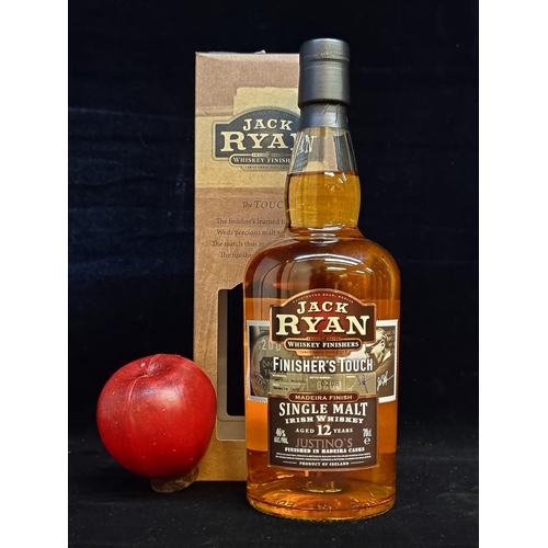 567 - A brand new sealed 70cl bottle of Jack Ryan Finisher's Touch single malt whiskey. Aged 12 years in a... 