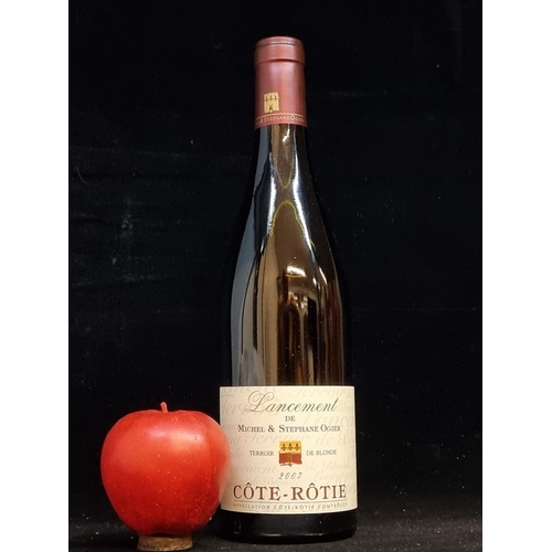 574 - Star lot : A sealed bottle of 2007 La Belle Hélène Côte-Rôtie. Bottled by Michel and Stephane Ogier.... 