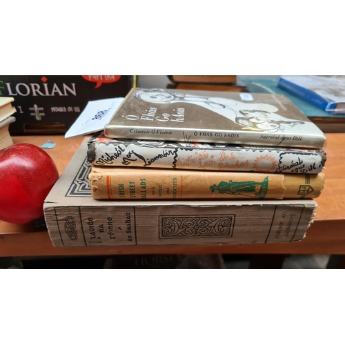 868 - Four vintage books including three Irish language titles 