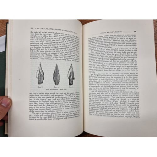 210 - Two vintage hardback books comprising of volume I and II of 'Traces of the Elder Faiths of Ireland' ... 