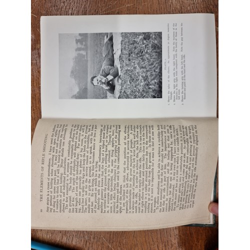 217 - A vintage hardback edition of 'The Elements of Rifle Shooting' by Major J. A. Barlow. Published by G... 