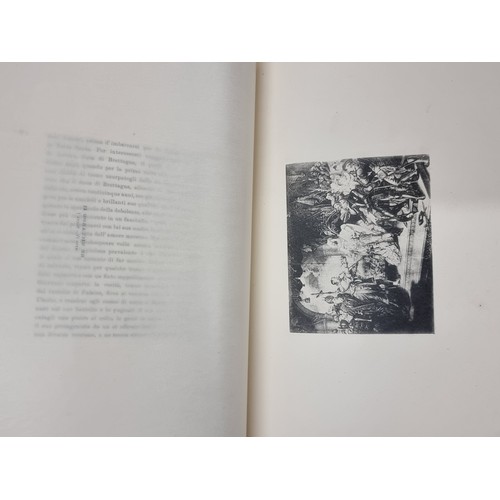 222 - Two great Italian books including an antique edition titled 