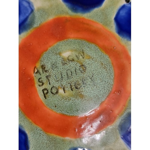 110 - Star Lot : A charming very rare eclectic ceramic mobile by John Ffrench for Arklow Studio Pottery. A... 