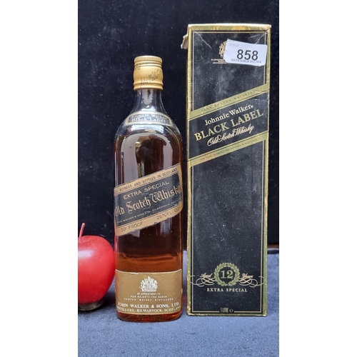 A 1970s Johnnie Walker Black Label 12 Extra Special example. This