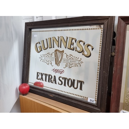 Guinness pub mirror 2025 vintage