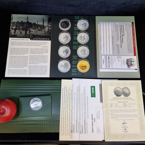 167 - Two items of Irish interest. Including a ''The Seven Signatories of the 1916 Proclamation'' coin col... 