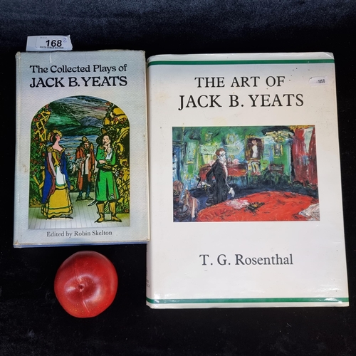 168 - Two hardback books covering the work of Jack B Yeats (1871-1957). Including ''The Collected Plays of... 