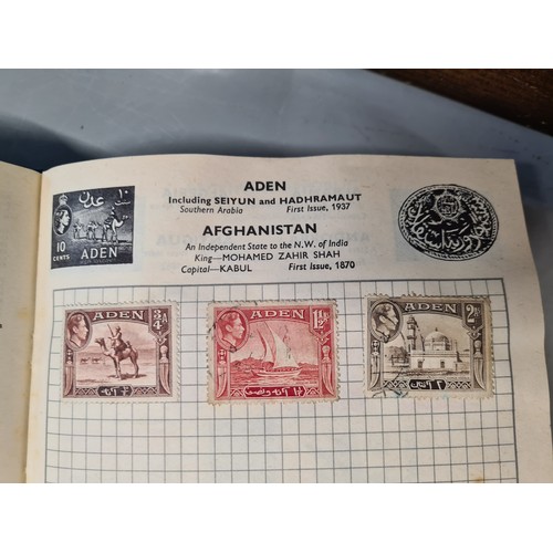 153 - A good Stamp Album with a beautiful ordered collection of stamps. Including many Victorian era examp... 