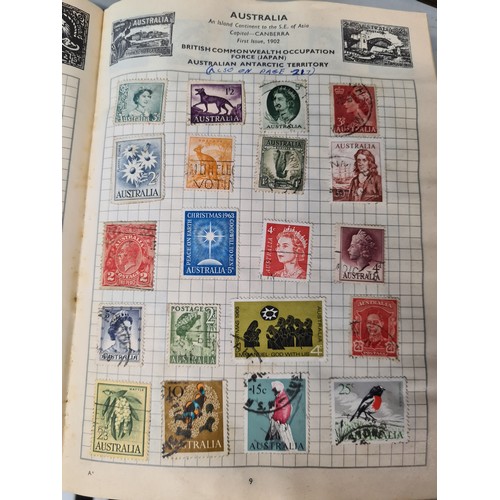 153 - A good Stamp Album with a beautiful ordered collection of stamps. Including many Victorian era examp... 