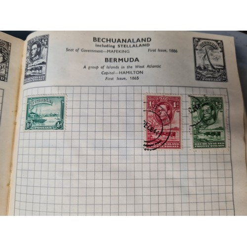 153 - A good Stamp Album with a beautiful ordered collection of stamps. Including many Victorian era examp... 