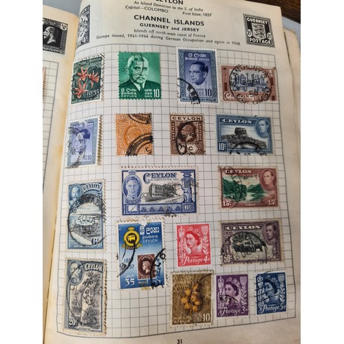 153 - A good Stamp Album with a beautiful ordered collection of stamps. Including many Victorian era examp... 