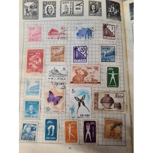 153 - A good Stamp Album with a beautiful ordered collection of stamps. Including many Victorian era examp... 