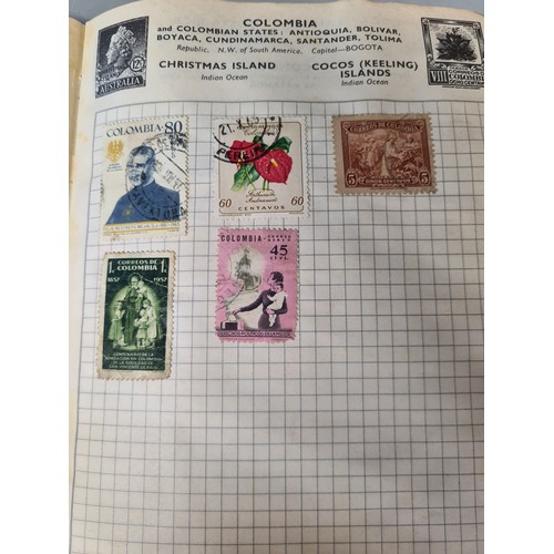 153 - A good Stamp Album with a beautiful ordered collection of stamps. Including many Victorian era examp... 