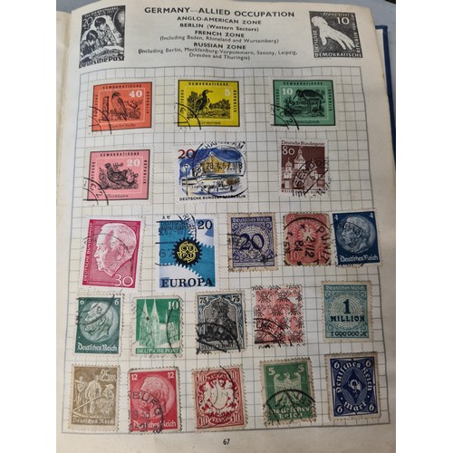 153 - A good Stamp Album with a beautiful ordered collection of stamps. Including many Victorian era examp... 