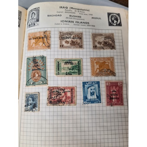 153 - A good Stamp Album with a beautiful ordered collection of stamps. Including many Victorian era examp... 