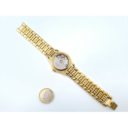 29 - A handsome Rotary Swiss made Gentleman's watch, set with sweep second hand and date just, together w... 