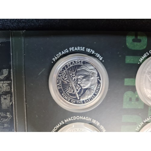 167 - Two items of Irish interest. Including a ''The Seven Signatories of the 1916 Proclamation'' coin col... 