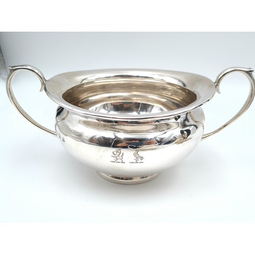 501 - Super Star Lot: A brilliant and rare antique Irish silver three piece tea set by Thomas West of Dubl... 