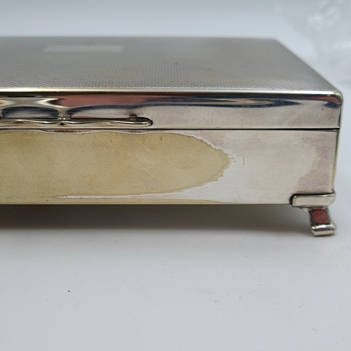 aristocrat silver plated cigarette box ARISTOCRAT VINTAGE SILVER Plated EPNS Cigarette Box by Harman Brothers  £12.94