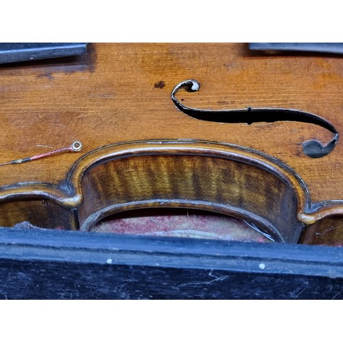 129 - Star Lot: an incredible antique Henry Betts violin dating to the early 19th century. Features incred... 