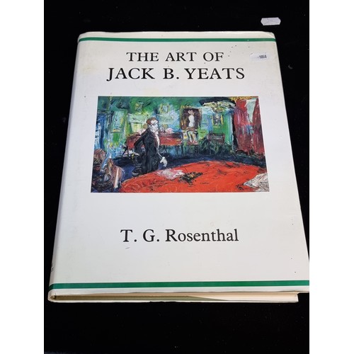 168 - Two hardback books covering the work of Jack B Yeats (1871-1957). Including ''The Collected Plays of... 