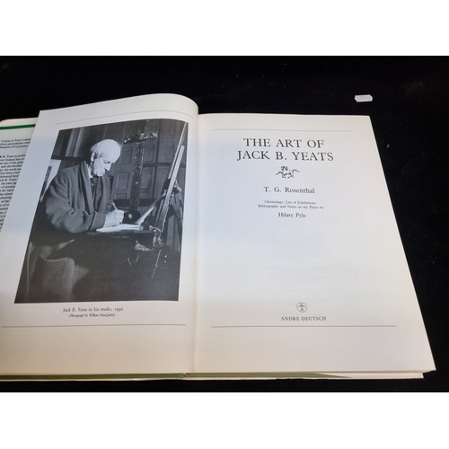 168 - Two hardback books covering the work of Jack B Yeats (1871-1957). Including ''The Collected Plays of... 