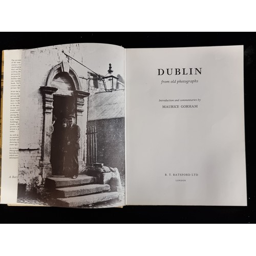 296 - A wonderful hardback book titled 'Dublin from Old Photographs' featuring a collection of pictures sh... 